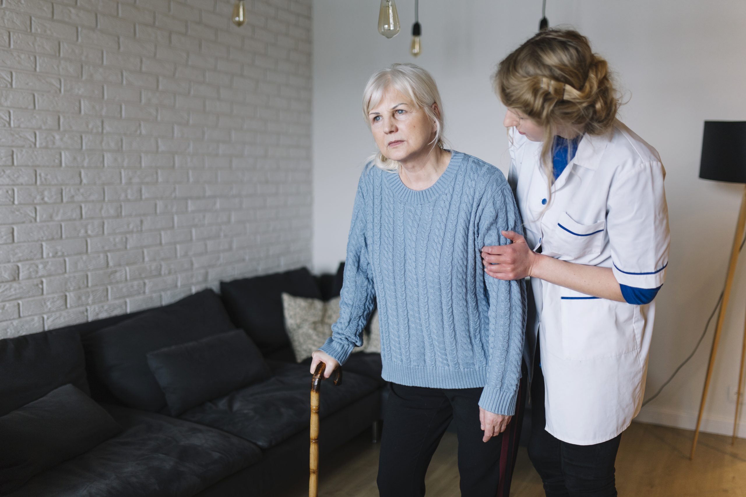 Woman Nurse Retirement Home Scaled